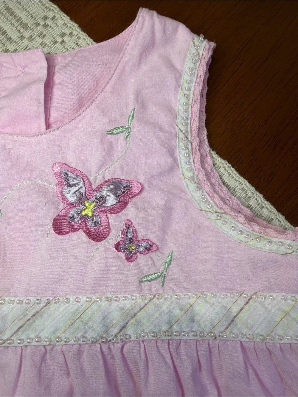 Girls’ Pastel Pink Dress
